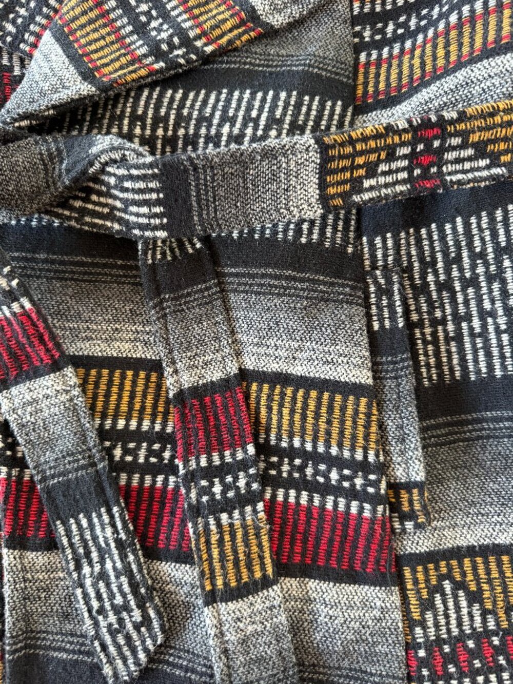 Daytrip Patterned Wrap Coat - M - Women's - Picture 8 of 8